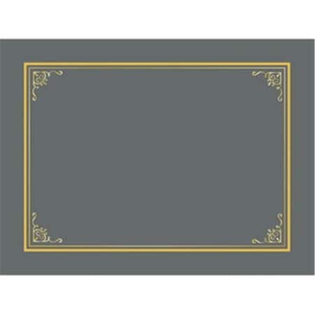 Inkinjection 8.5 x 11 in. Tree Free Document Cover, Gray IN2492152